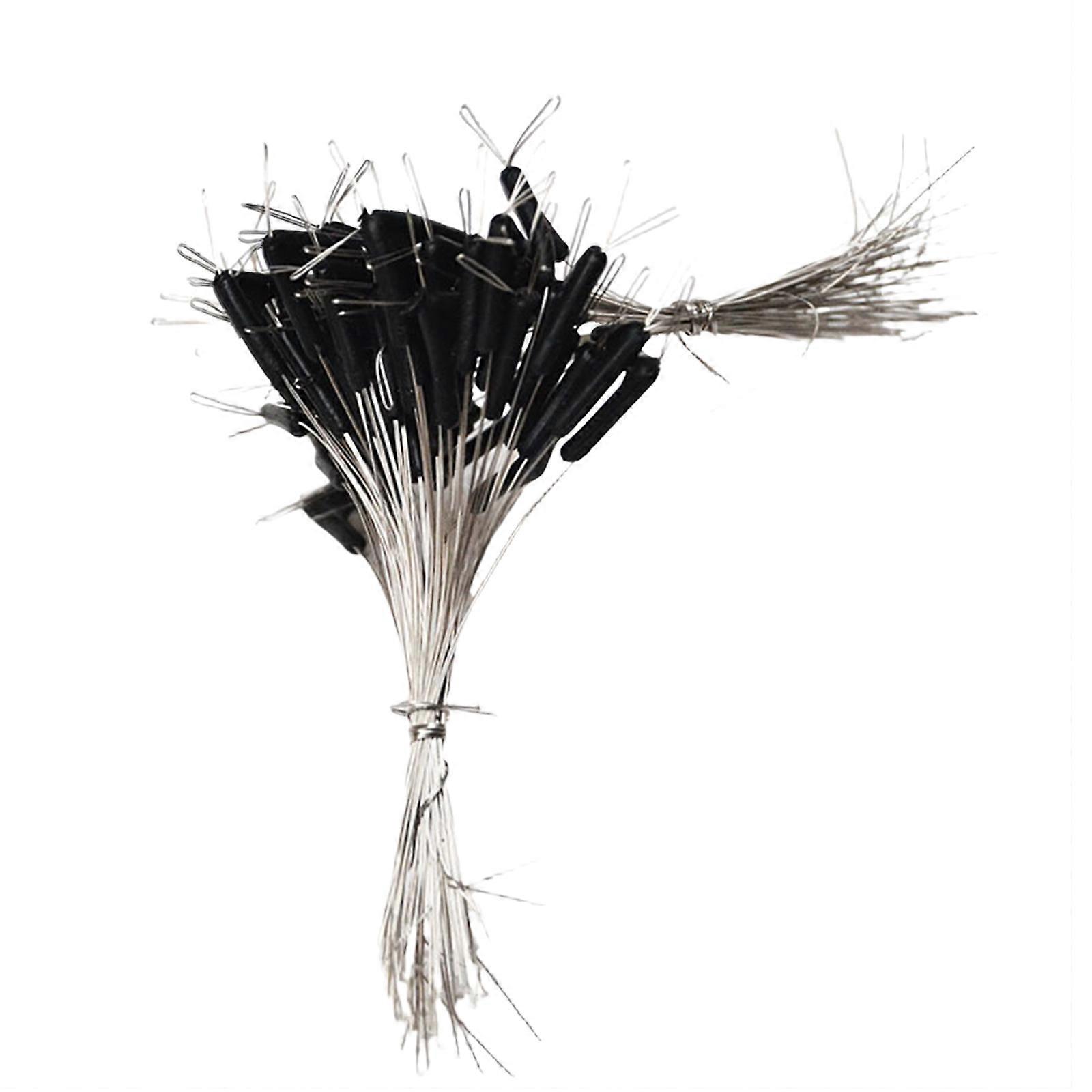 100Pcs Fishing Sub Line Splitters Double Hook Contactor Device Line Bifurcation Device Fishing Line Hook Splitters Multicolor