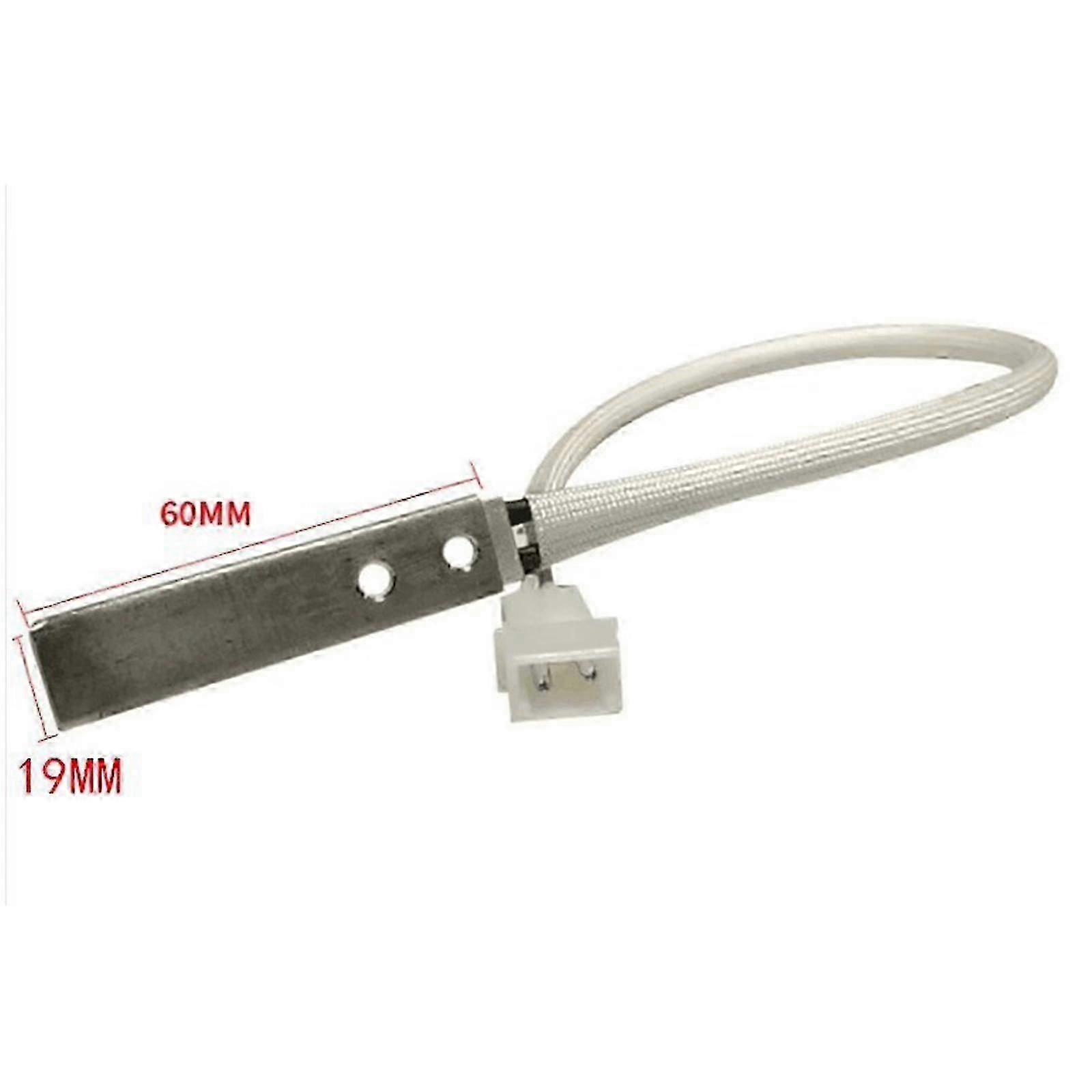 Durable heating head for semi-automatic strapping - bundling machine part