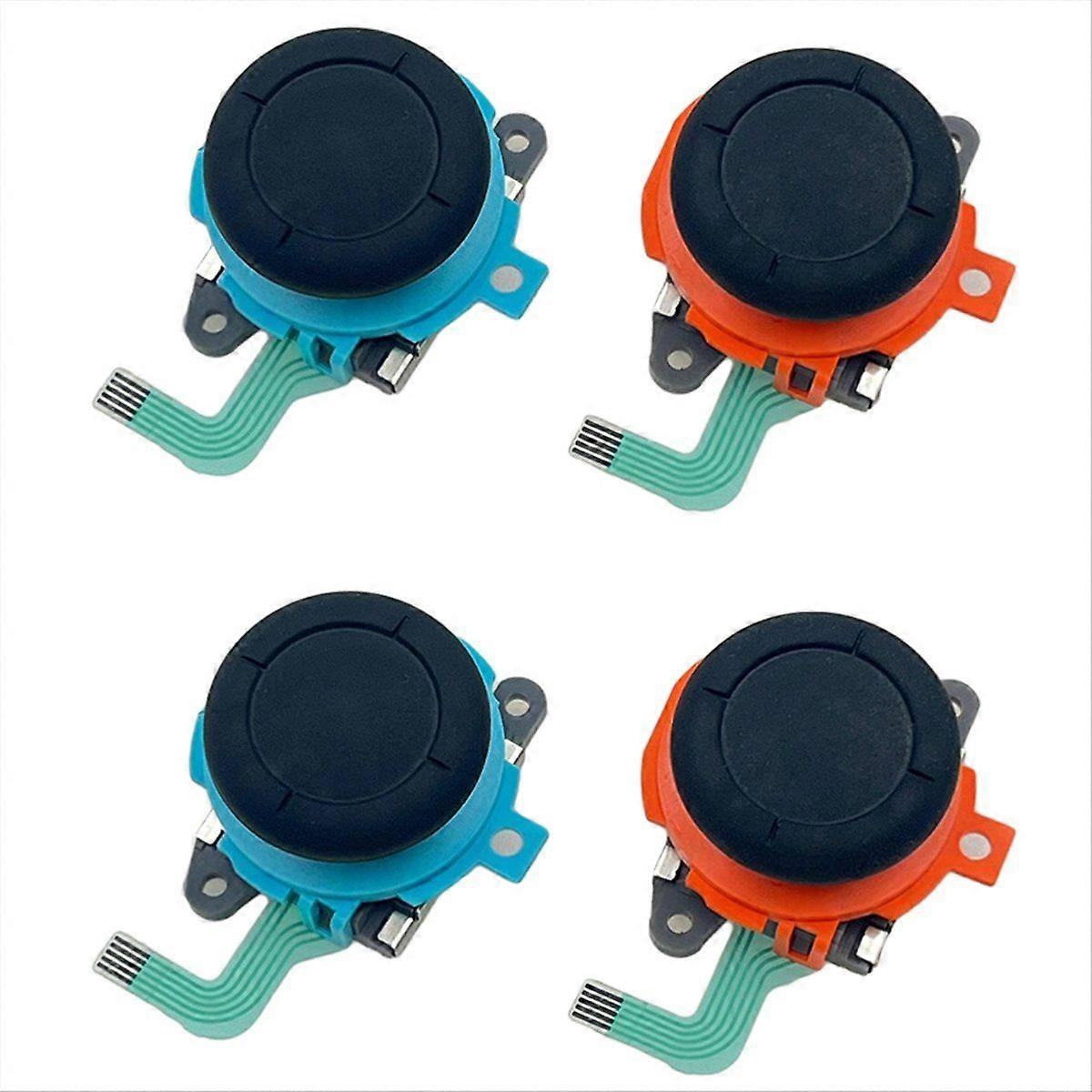 2Pair for Switch2 L/R Joystick Joycon 3D Analog Joystick Thumb Sticks Sensor Replacement for Switch
