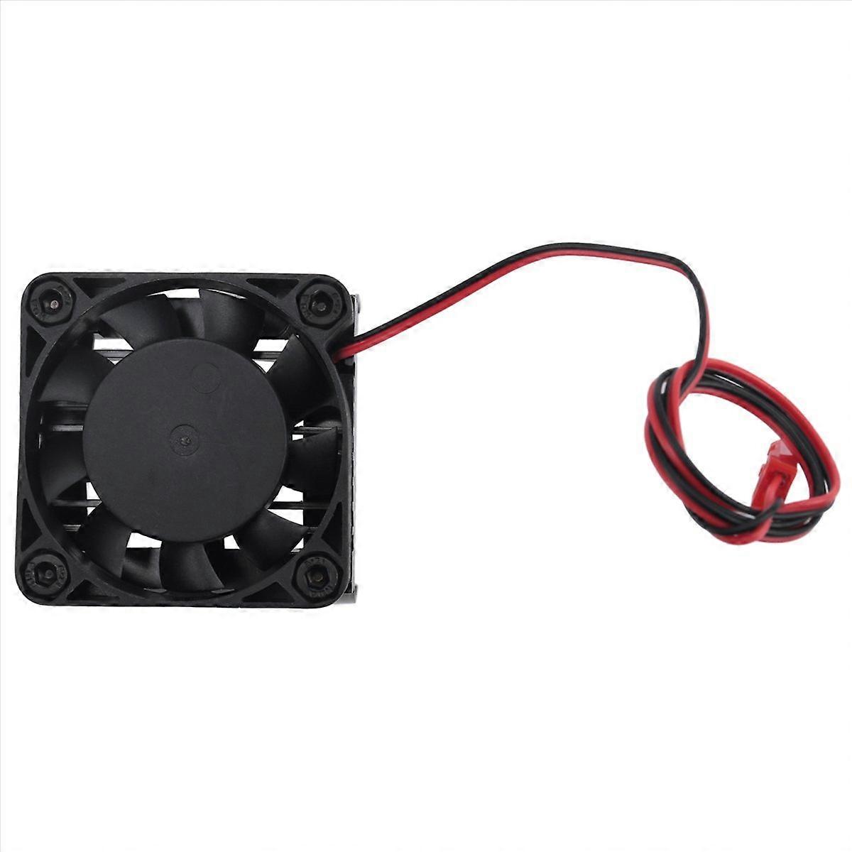 42mm Motor Cooling Fan Heat Sink for 1/10 E- E-,Black