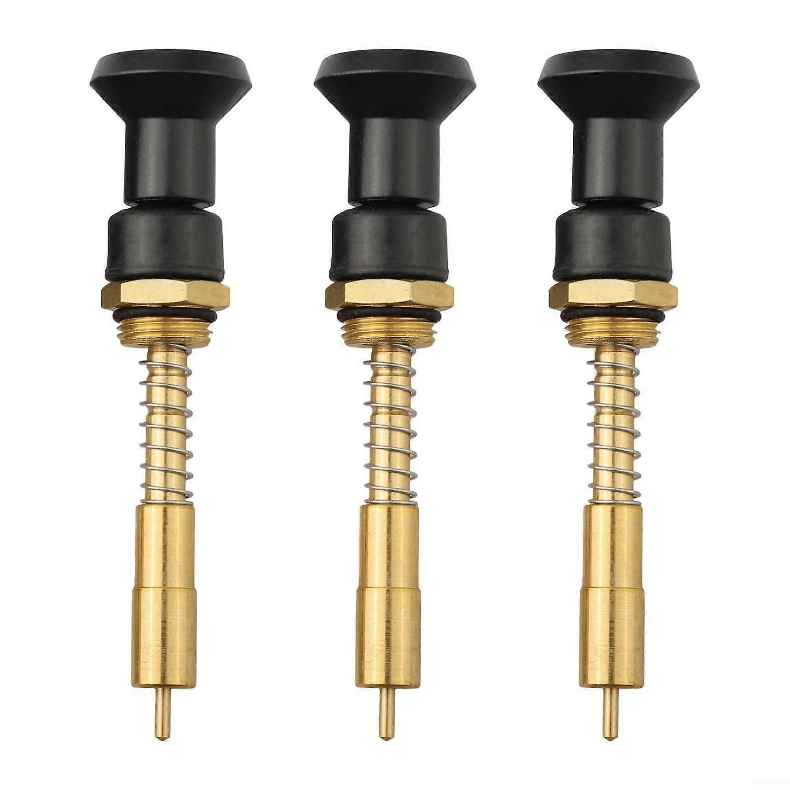 Pull Choke Starter Knob, Choke PullType Handle, Metal Construction, Gold Color