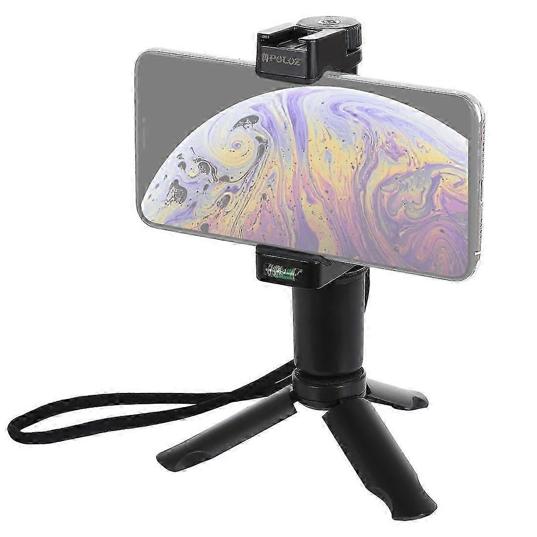 PULUZ Folding Plastic Tripod + Vlogging Handheld Grip