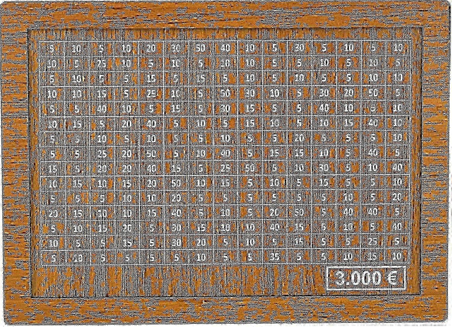 European Style Piggy Bank - 4 Sizes with Goal Numbers for Money Saving 2025