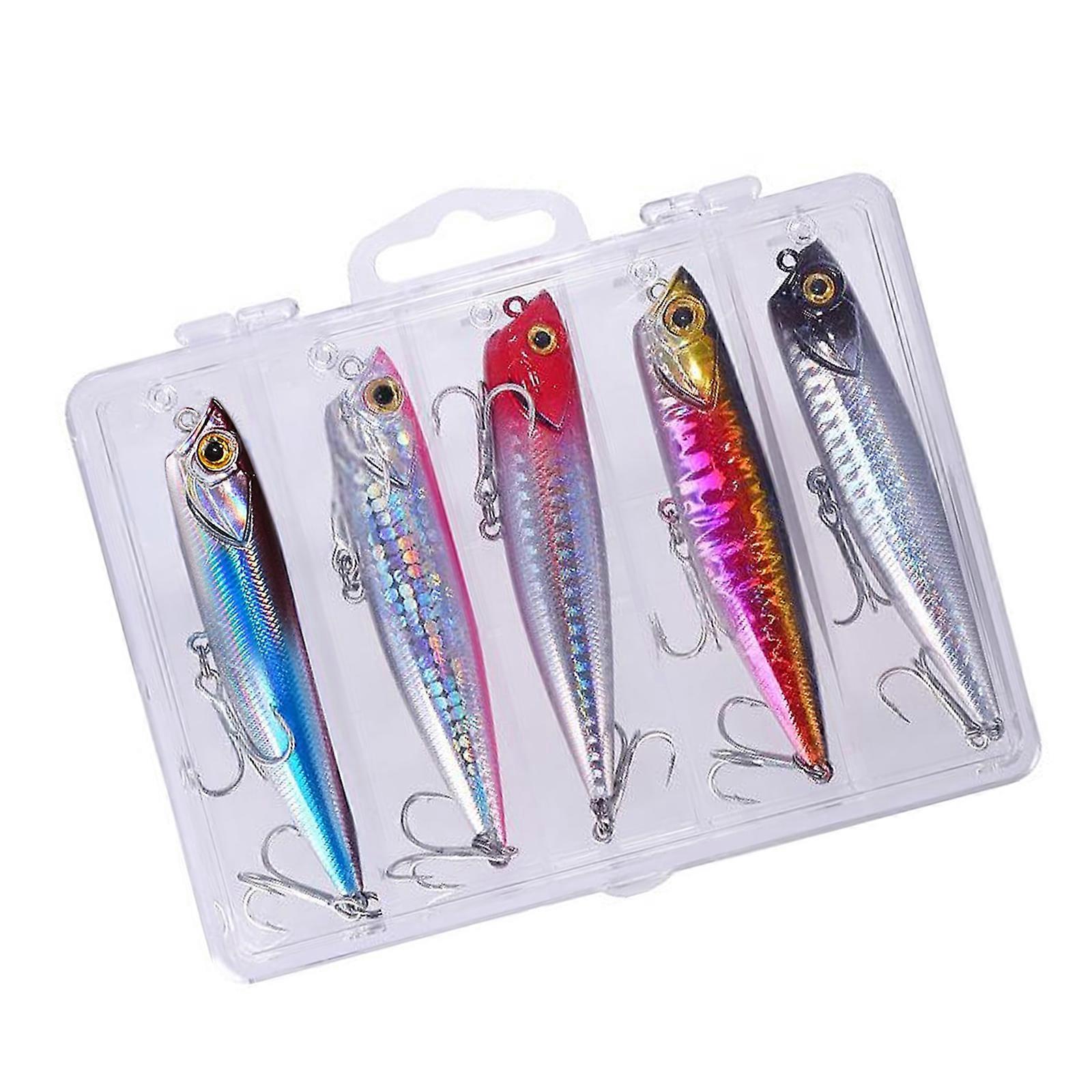 Artificial Baits Fishing Lures Slow Sinking Swimbait Multiple Layer Slow Sinking Baits For Basses Perches Saltwater Fish Multicolor