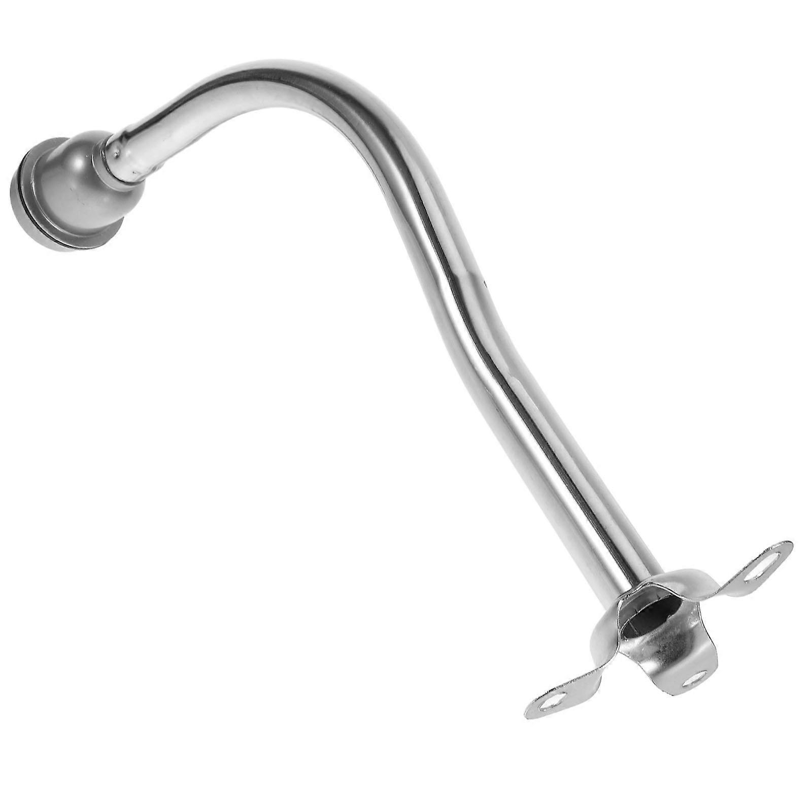 Silver Stainless Steel Lamp Holder for Outdoor E27 Light Base