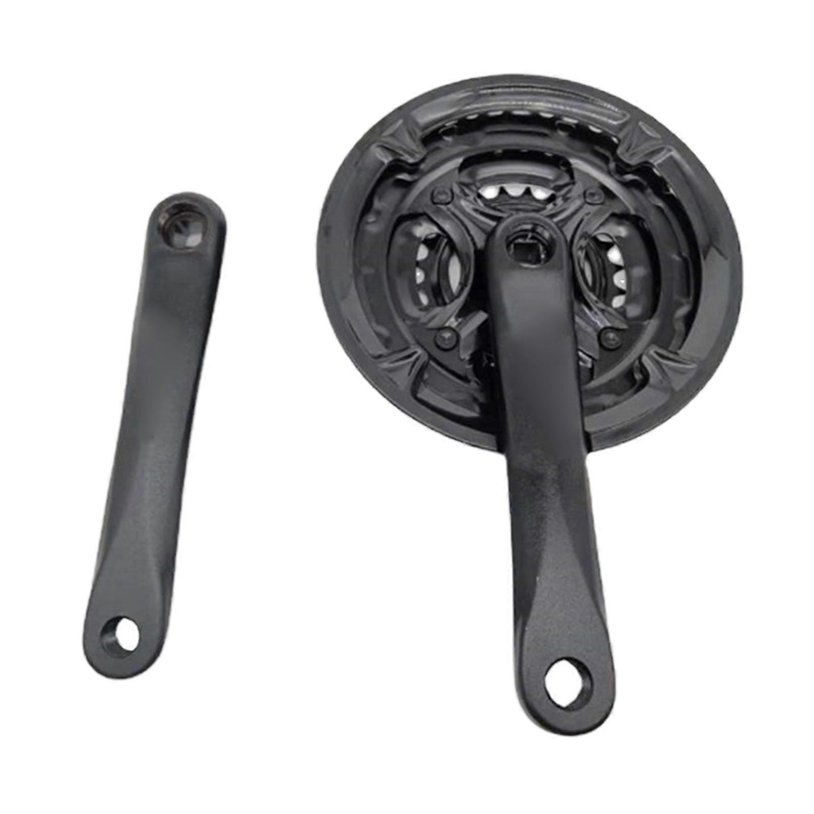 Mixture Trail bike Crankset 170mm Arm 24/34/42T Chainring Set 8 Speed Consistent Permanent Trail Cycling Part Multicolor