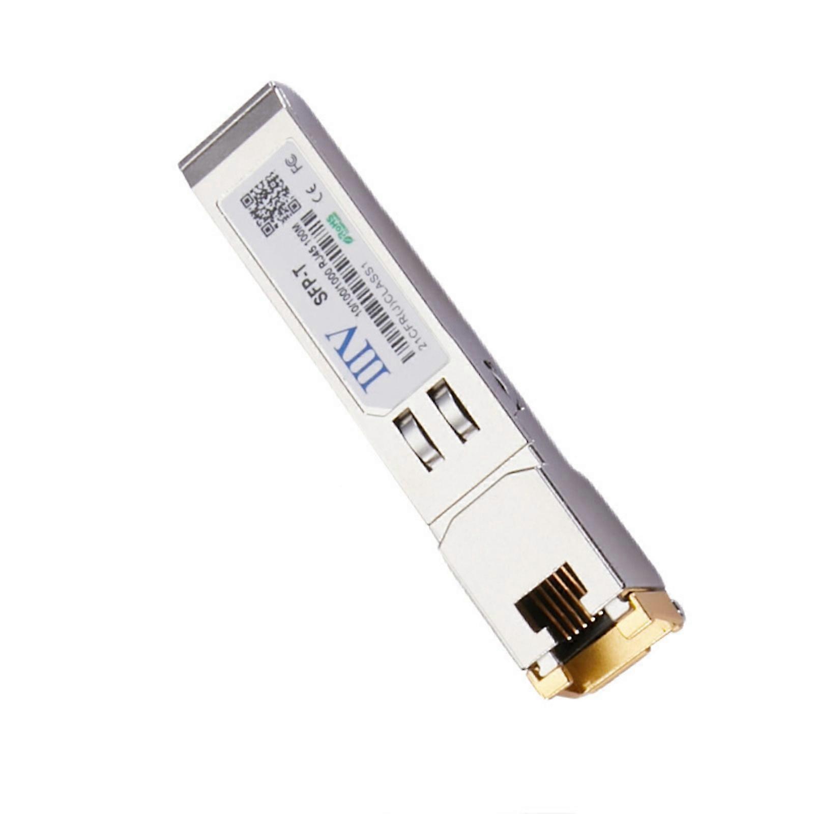 Flexible Networking Solution with RJ45 SFP Module Supporting Multiple Data Rates and Easy Installation Multicolor