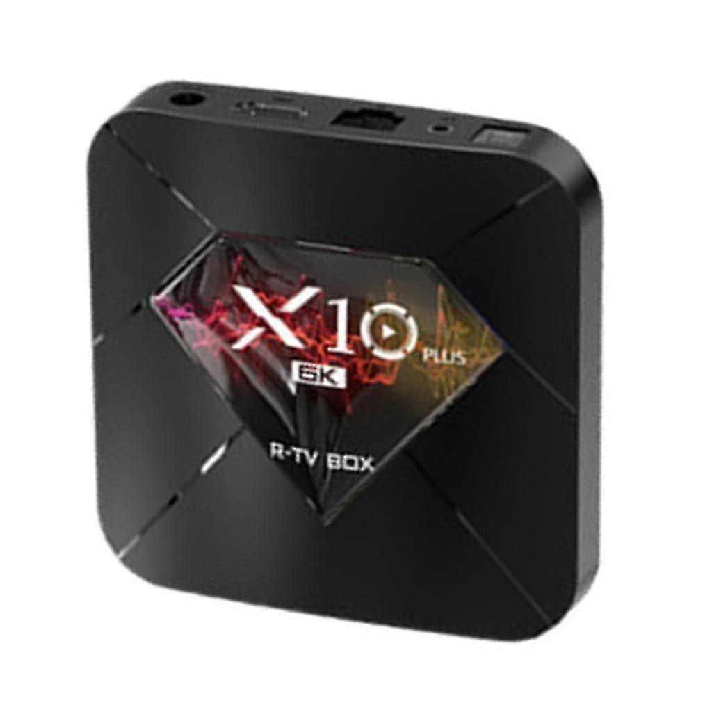 X10 Plus Android 9.0 Smart H6 Wifi 4gb + 64gb Set Top Box 6k Media Player