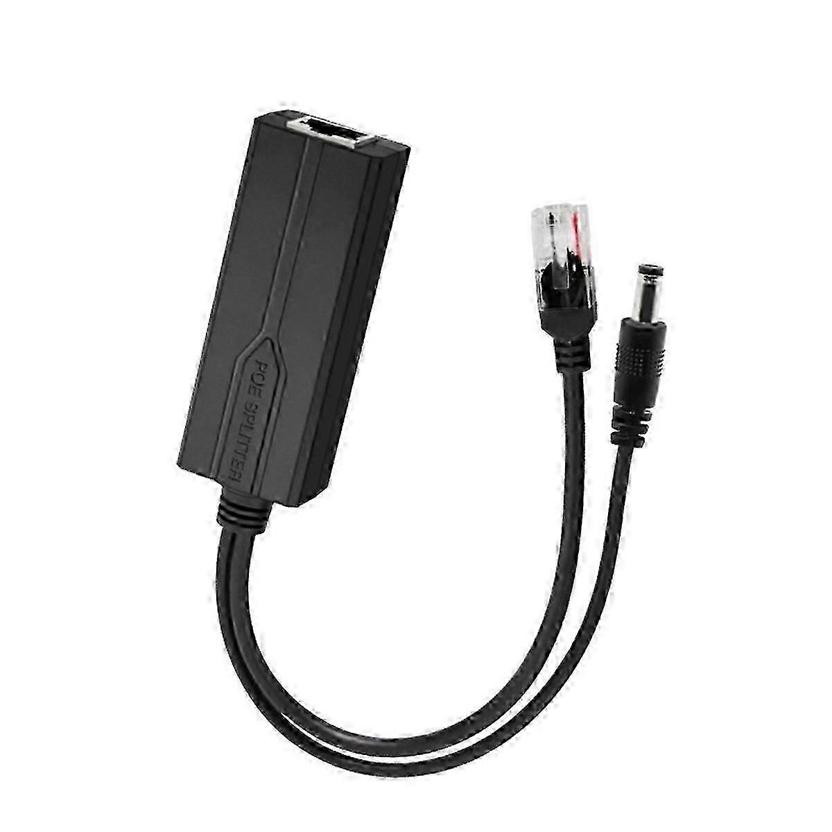 48V to 5V POE Splitter Adapter Active Adaptive Separator Isolated Injector DC 5.5x2.1mm Port for 100 z