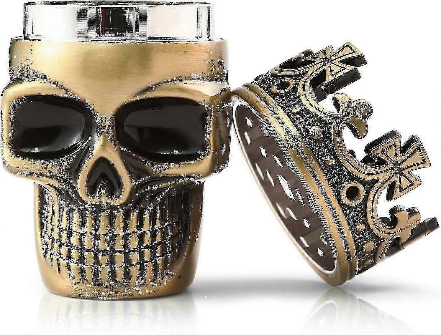 Skull Grinder, Spice Grinder Gift, 1.7 Inch