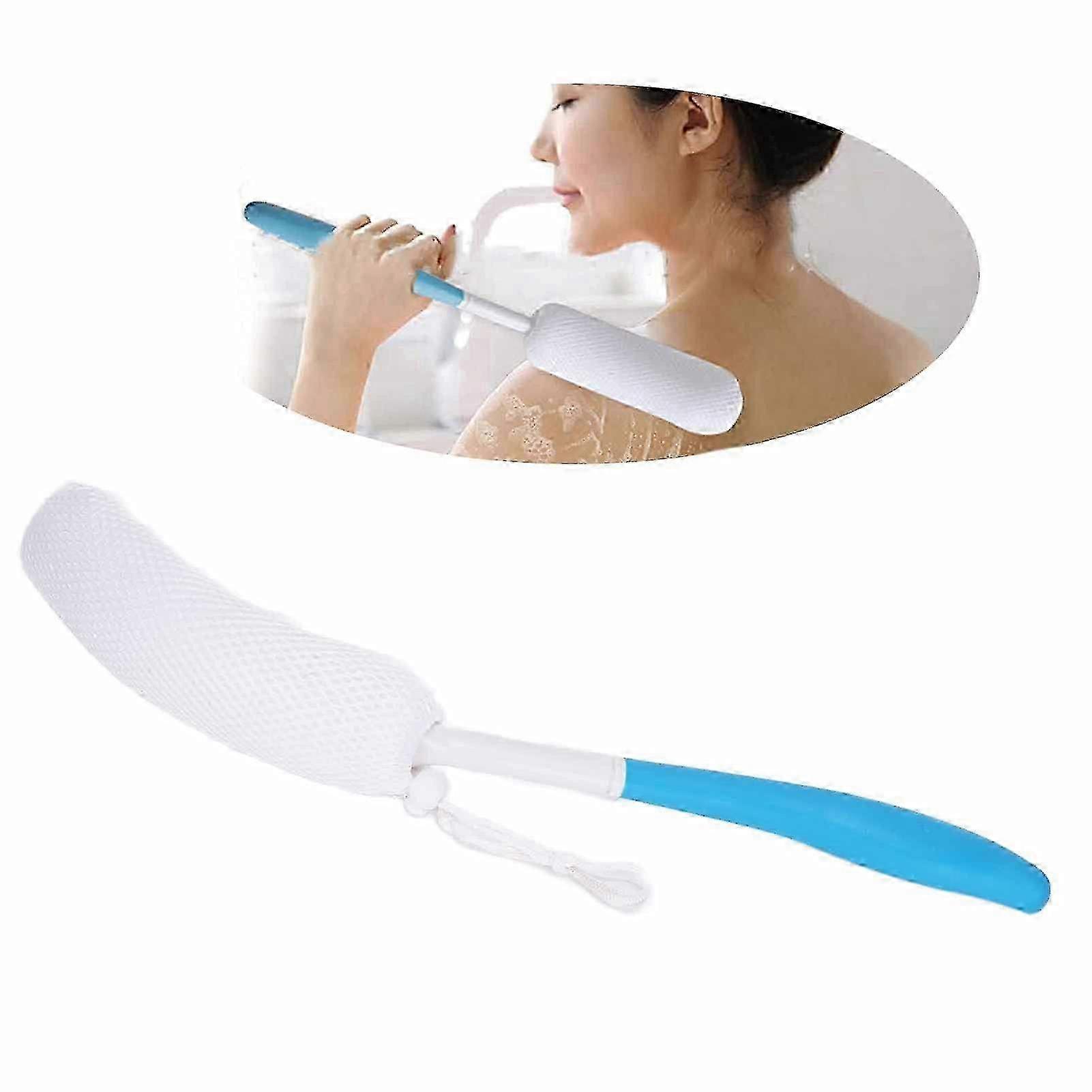 2025 Long Handled Soft Bath Sponge for Bathing and Showering