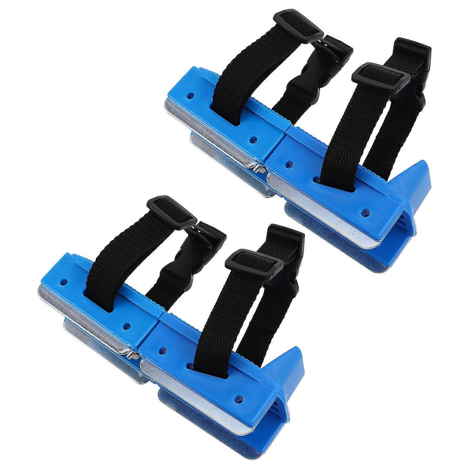 Children Ice Skate Toddler Ice Skates with Hooks and Loops Fastener 1Pair