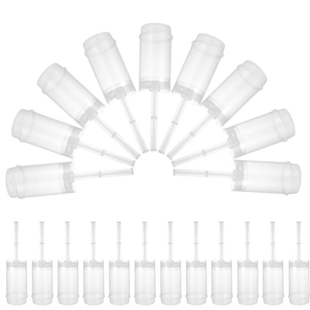 Transparent Push Cake Shooter Cake Cups Rainbow for 36Pcs Party Snacks