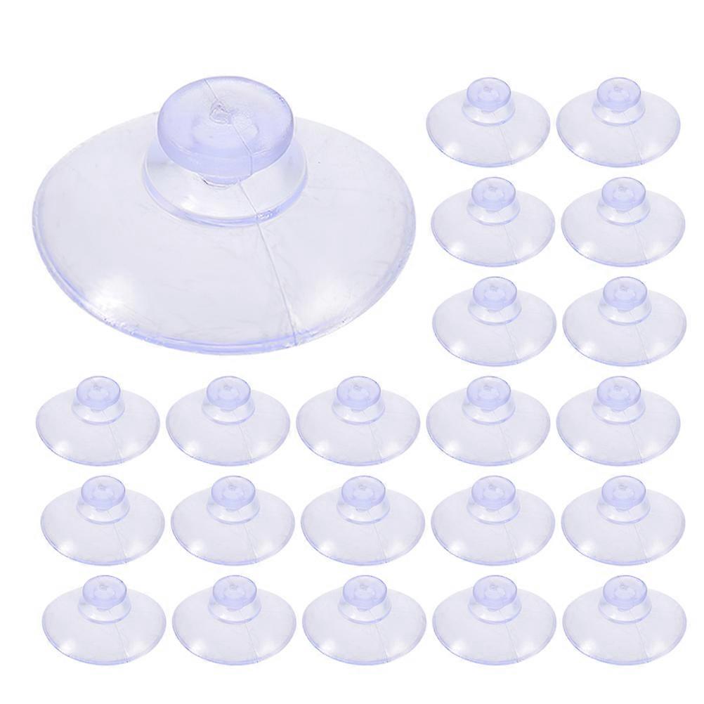 Transparent Adhesive Suction Cups for Glass Table Use 200Pcs Durable PVC Hooks