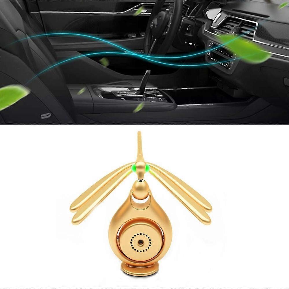 Car Aromatherapy Rotating Balance Dragonfly Creative Perfume Decoration
