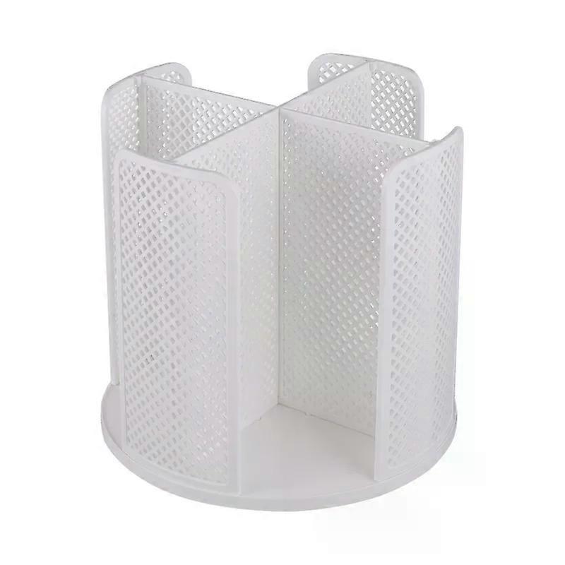 Rotating Black Mesh Paper Cup Organizer 4-Tier Spinning Holder for Cafes&Homes | Plastic Grid with Stackable Design Space-Saving