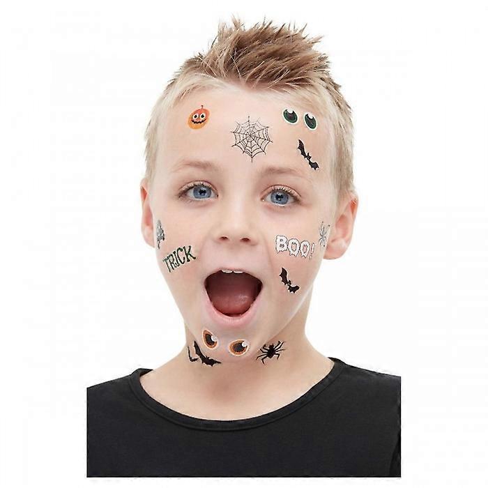 Smiffys Assorted Designs Halloween Temporary Tattoo