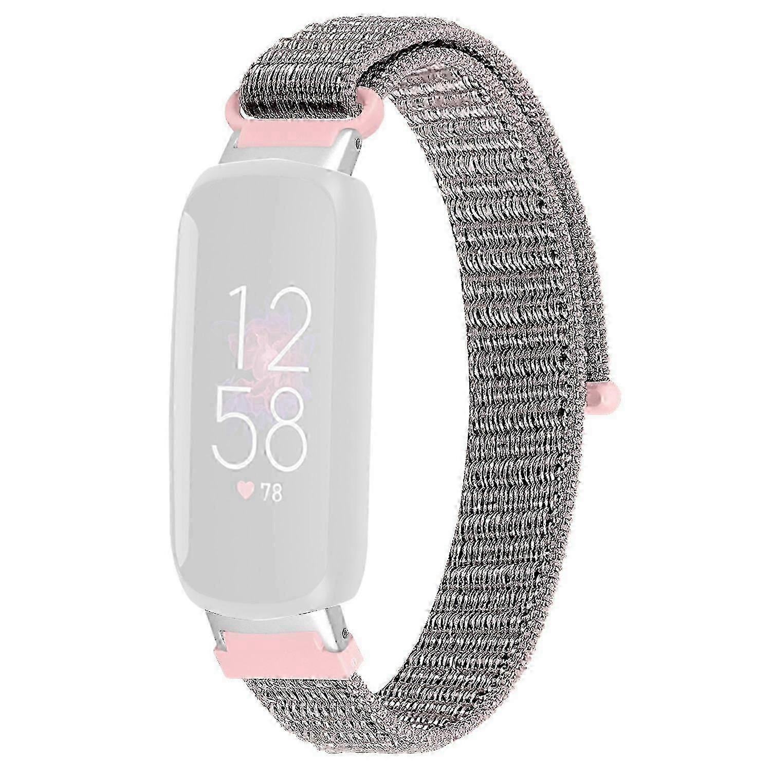 Type B For Fitbit Inspire 3 Soft Nylon Sport Loop Bands Braided Replacement Watch Strap