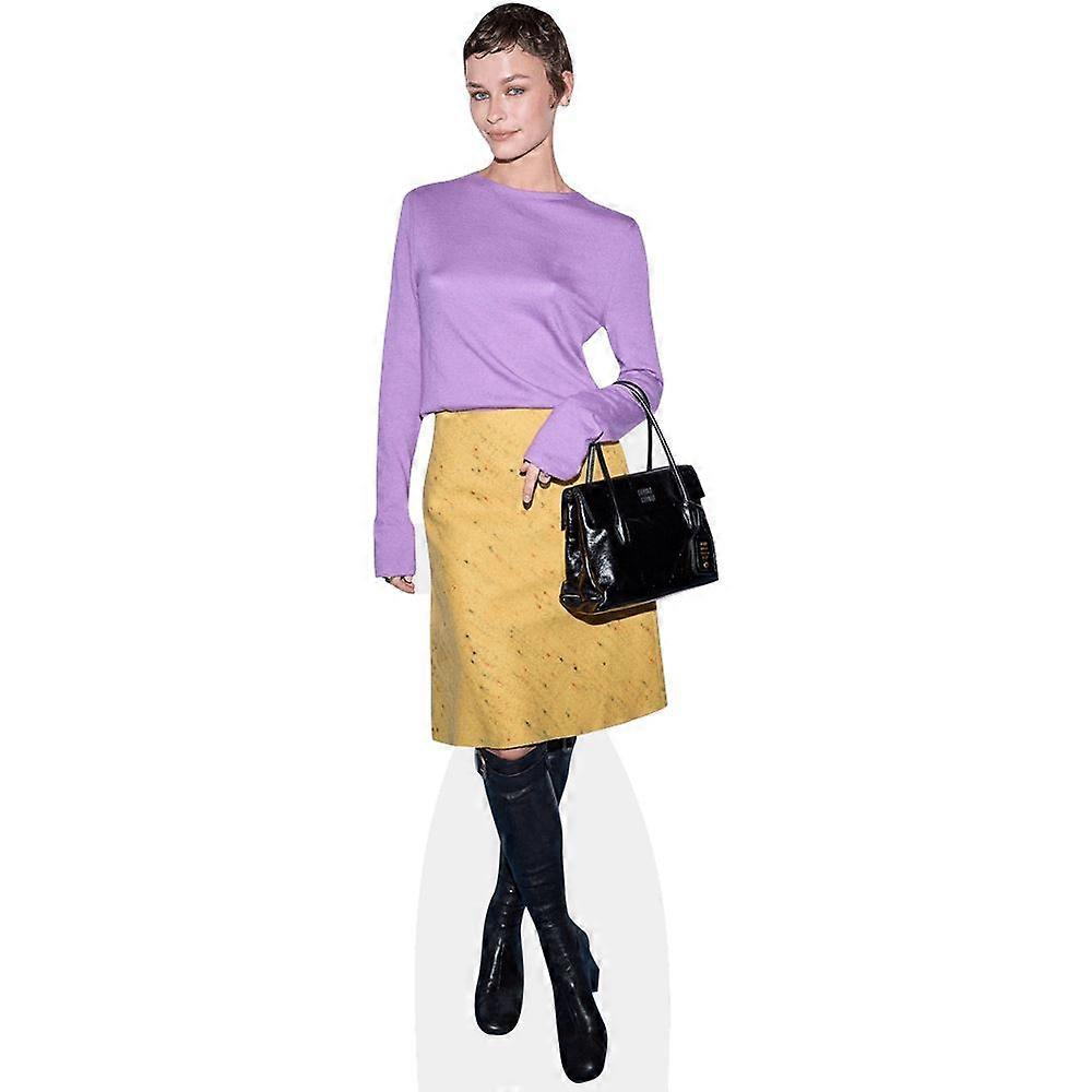 Melanie Kieback (Purple Top) Cardboard Cutout (lifesize OR mini size). Standee. Stand Up.