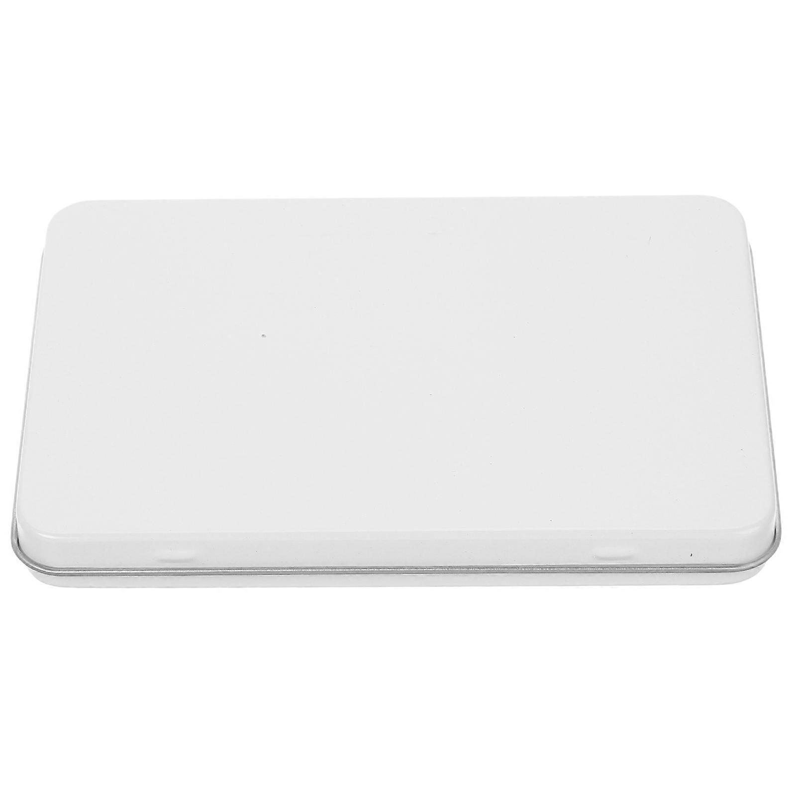 Card Storage Box Compact Metal Organizer for Storage