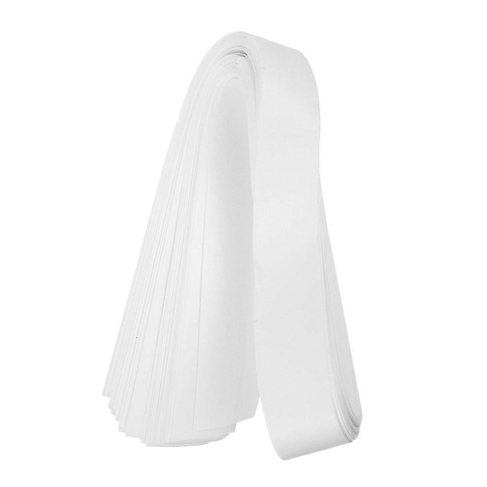 Cash Wrappers Paper Money Bands for Fixing Use 40Pcs White