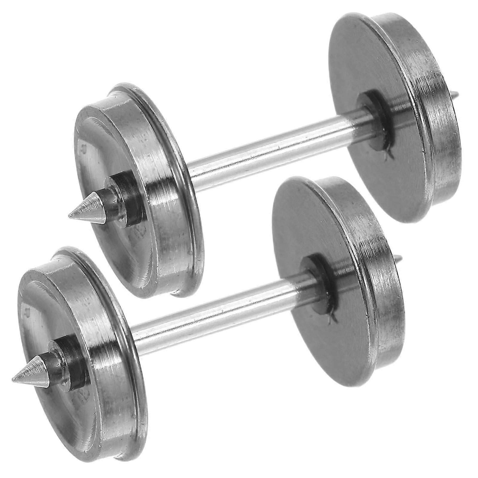 Electric Train Wheels Alloy Train Wheels for DIY Operation 1Pair