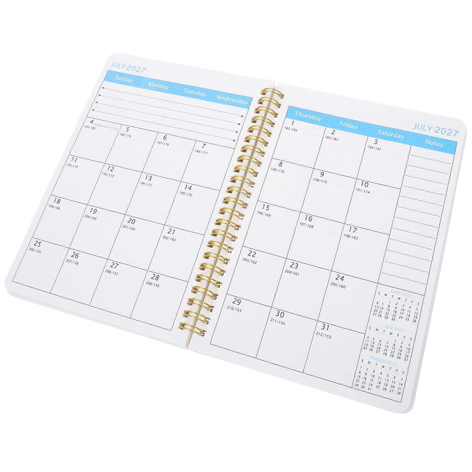 Multi Color Office Work Planner Notebook for Daily Planning