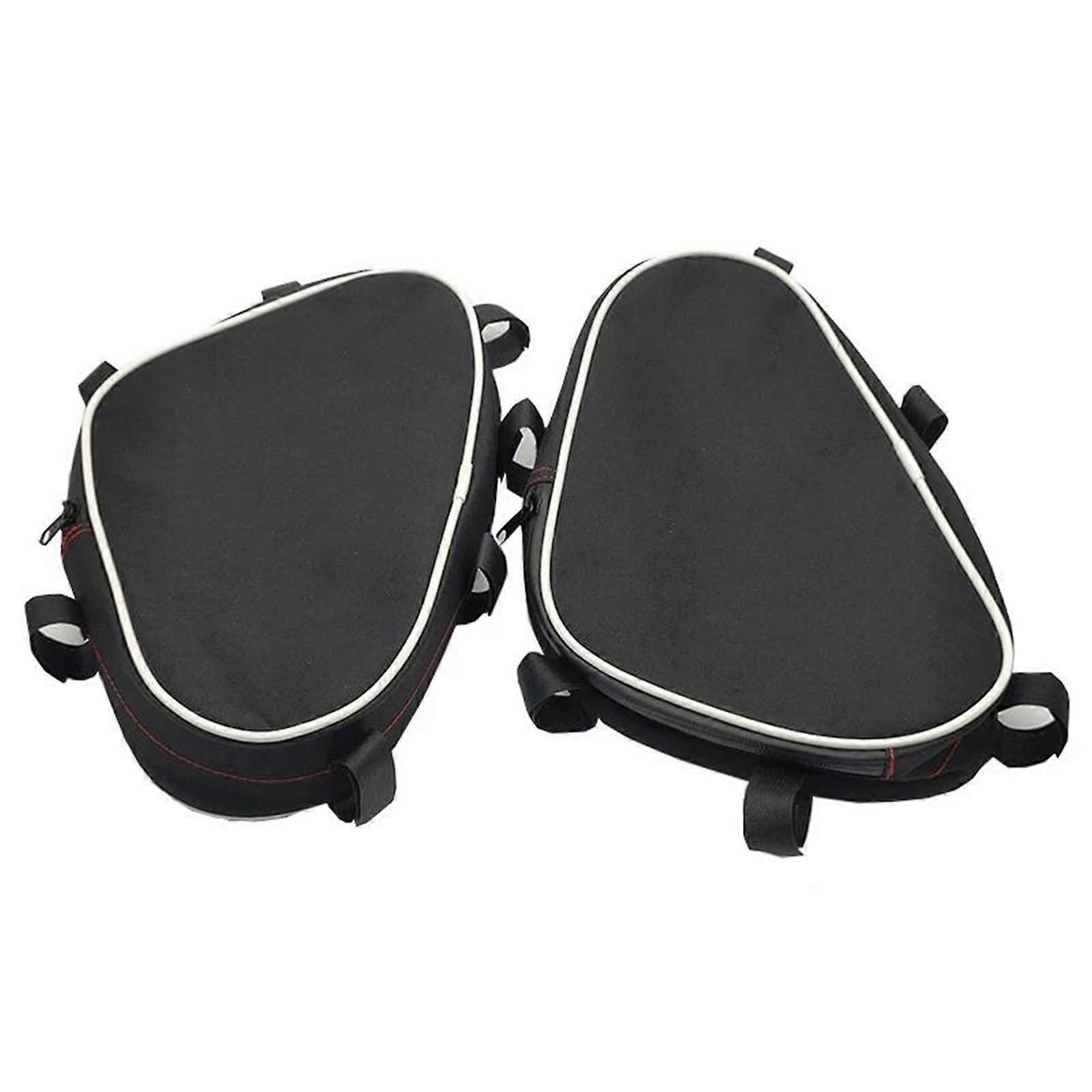 Motorcycle Crash Bar Bag Waterproof MultiCompartment for Suzuki VStrom DL650 DL1000