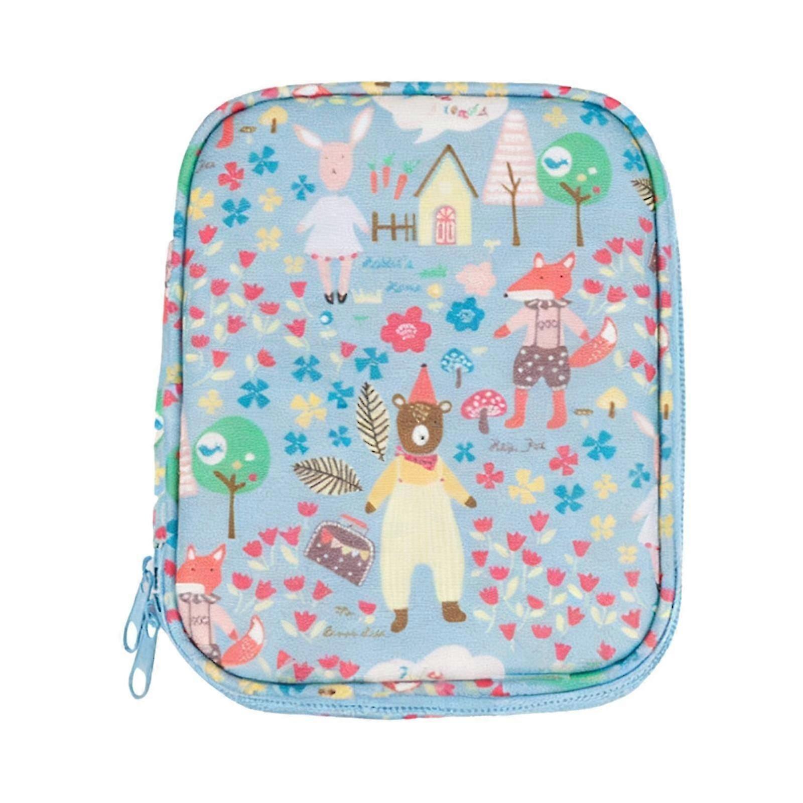 Crochet Hook Case Storage Bag with Web Pocket Lightweight Holder Organizer