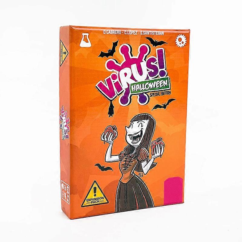 In Spanish Version In English Virus Card Game The Contagiously Halloween Card Correct Version Party Game For Fun Family Games