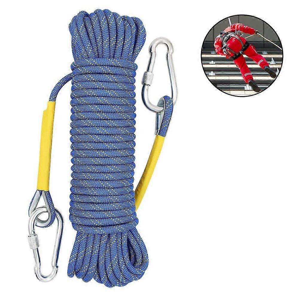 Static Climbing Rope Accessory Cord Equipment Fire Rescue Rope (10M)