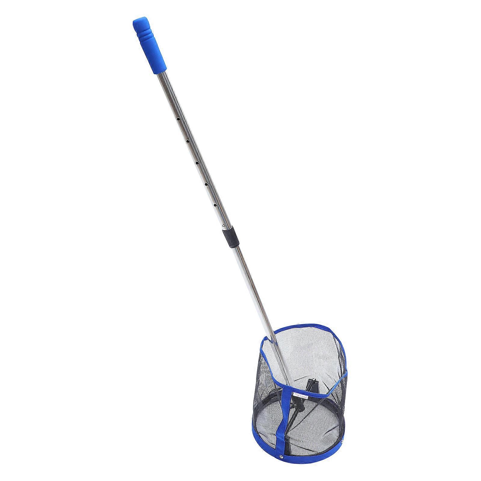 Tennis Ball Picker Upper Orange with Telescopic Handle for Storage