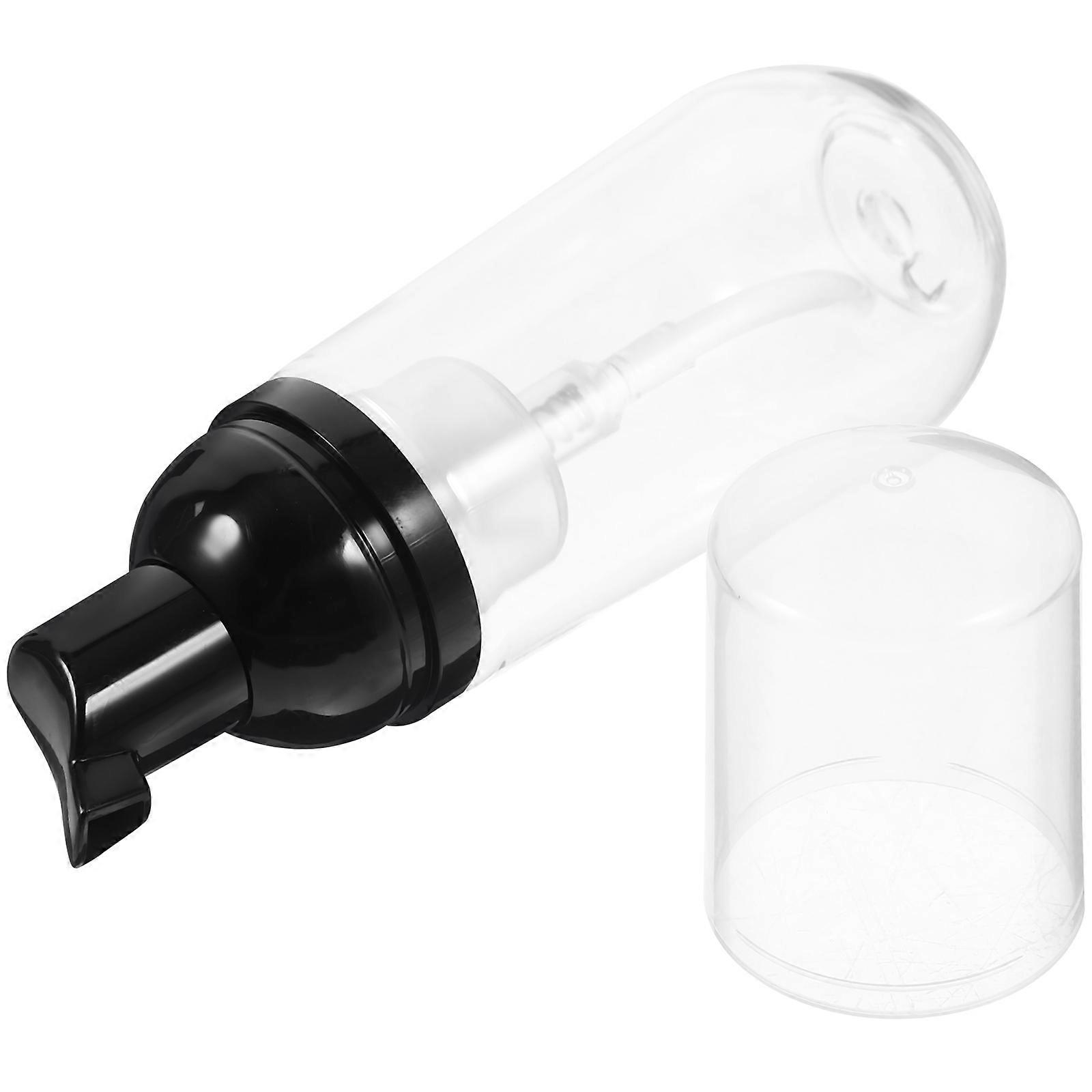 Foaming Pump Bottle Black Pet for Storage Use 3Pcs Refillable Set