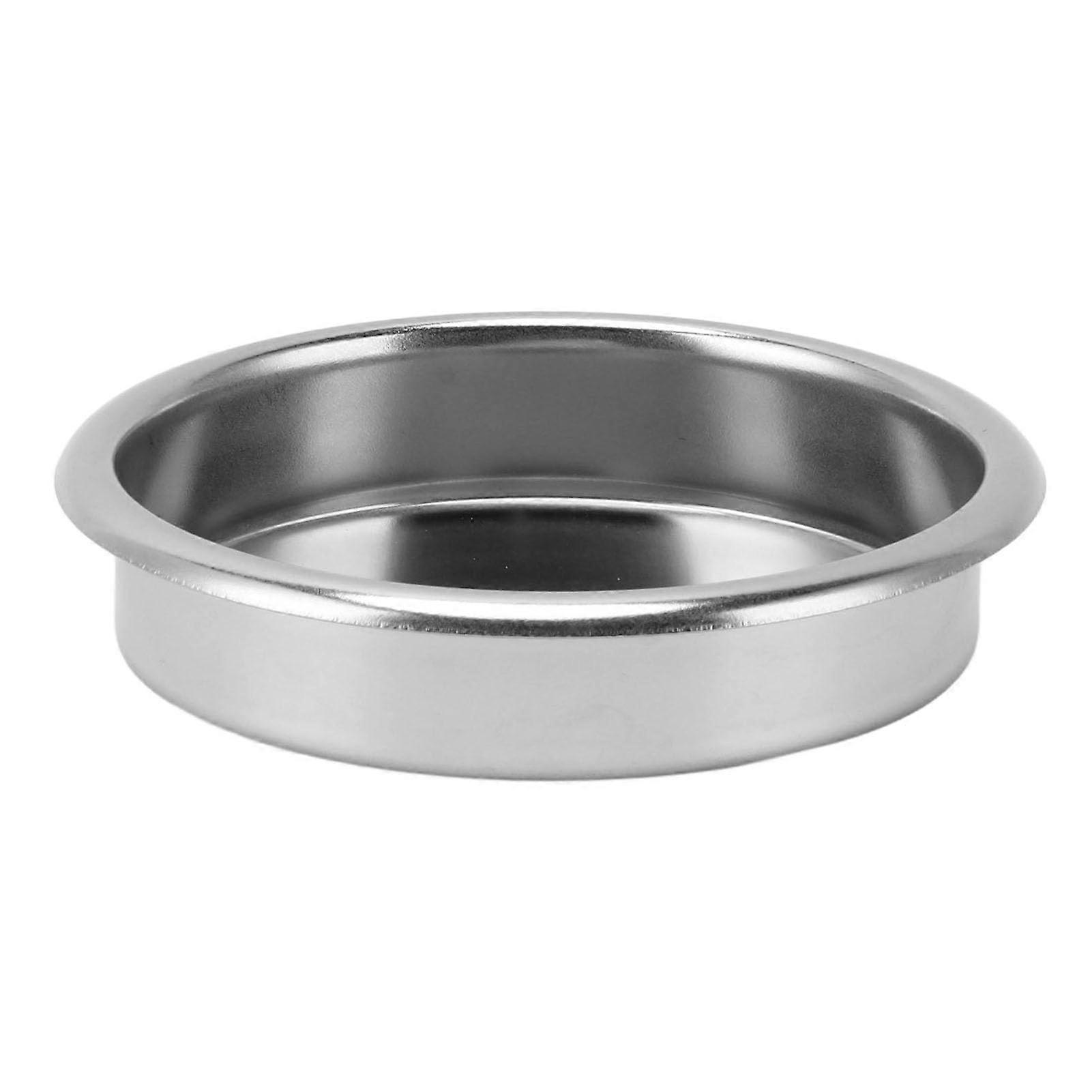 58mm Coffee Machine Blind Filter Espresso Cleaning Disc Stainless Steel Backflush Basket