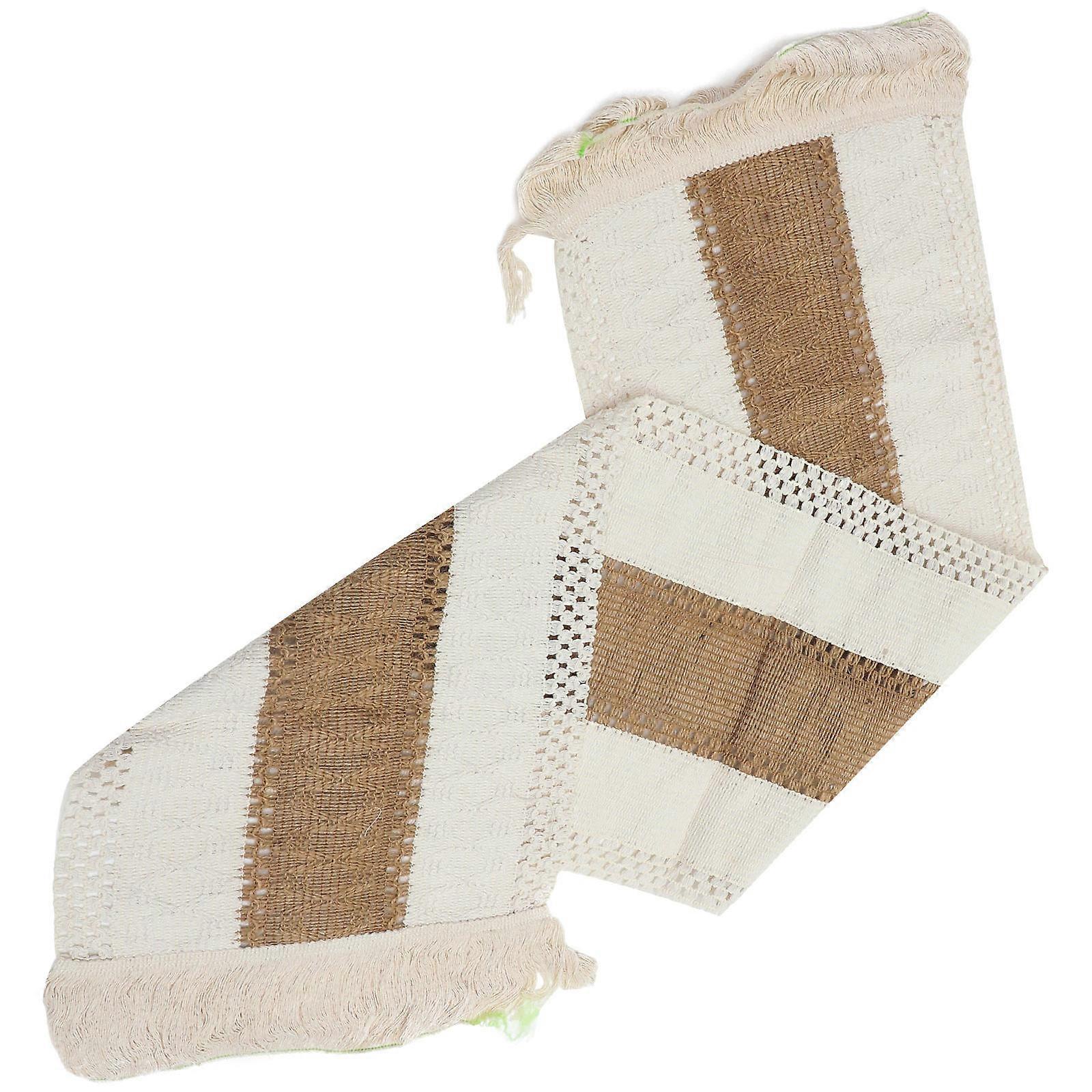 Linen Table Runner Stylish Table Runner for Home Decor 5Pcs Included