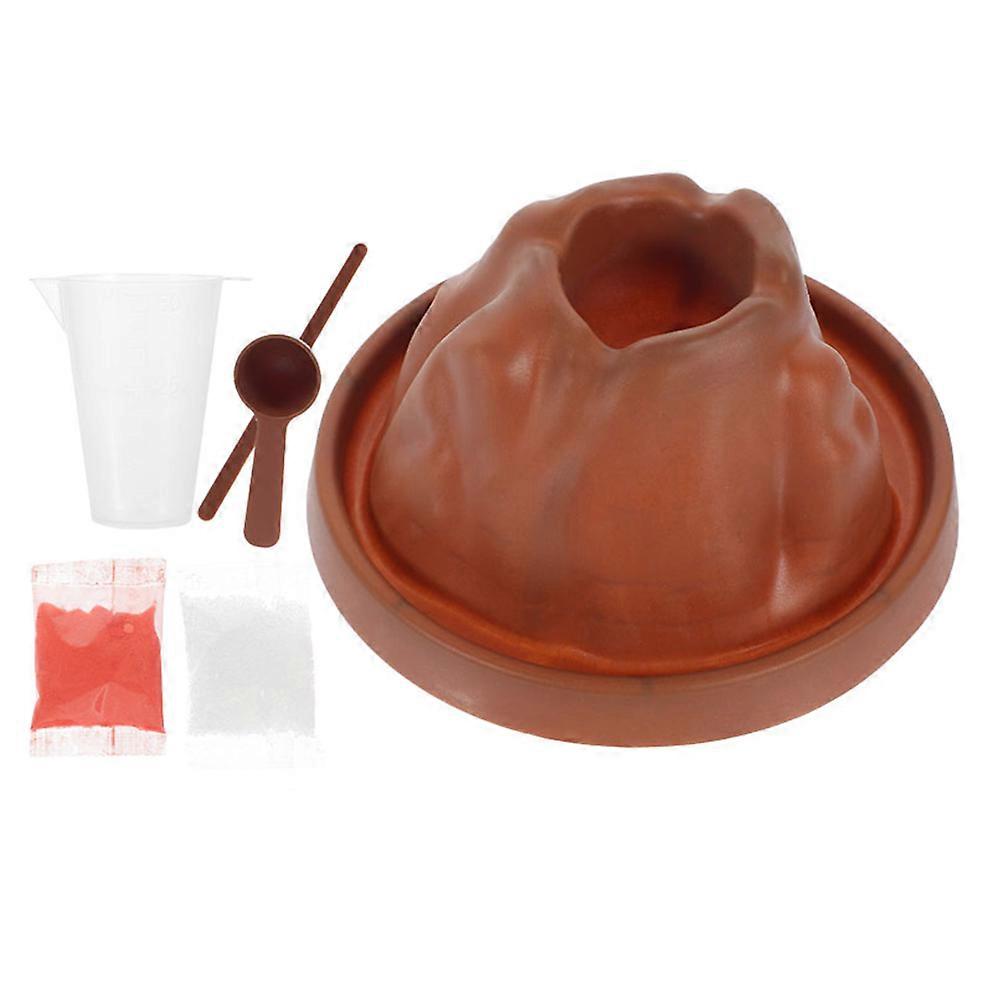 Volcano Eruption Model Toy Science Project Kit for Playing 1Set