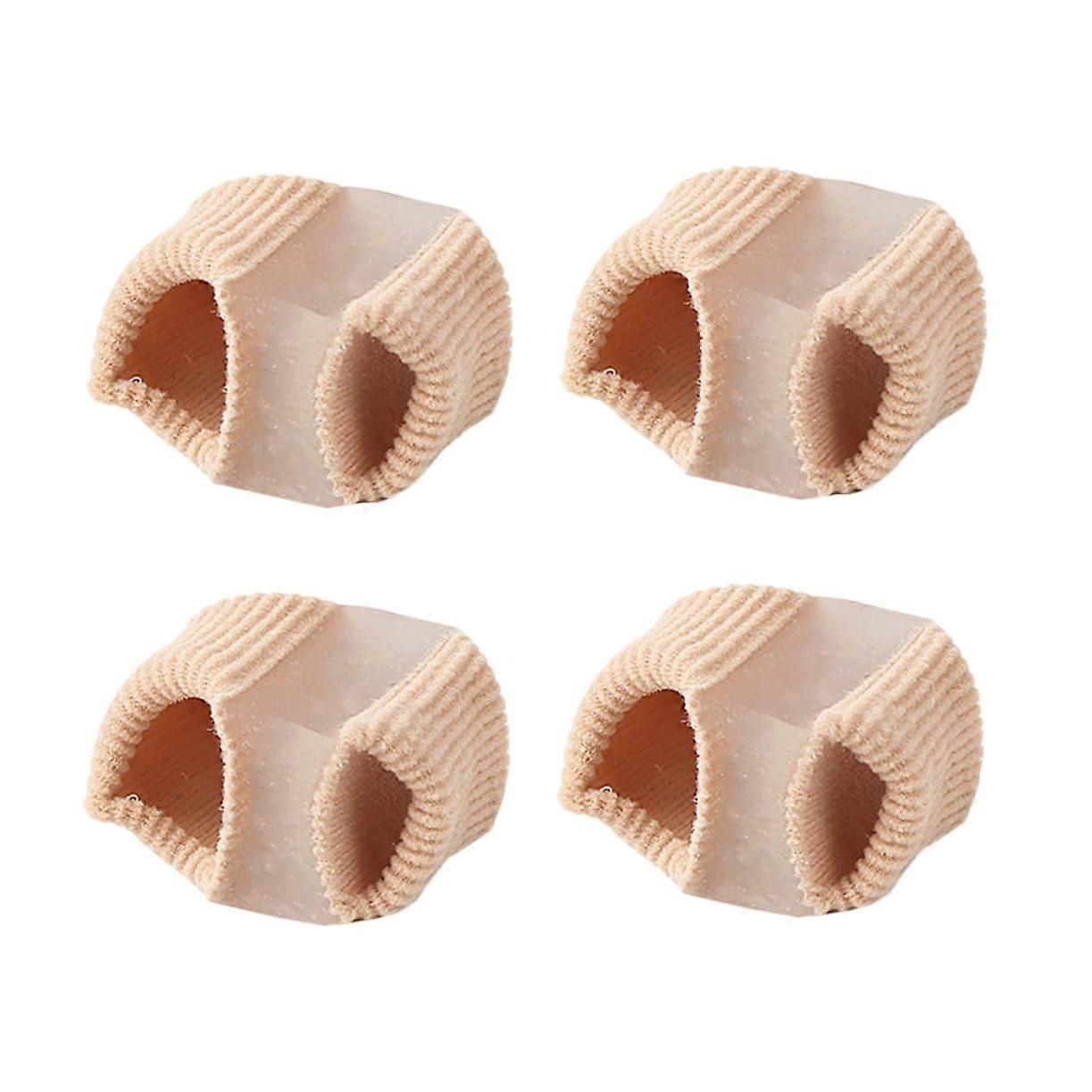 4Pcs Bunion Corrector Toe Separators with Soft Gel Comfort for Foot Alignment and Relief