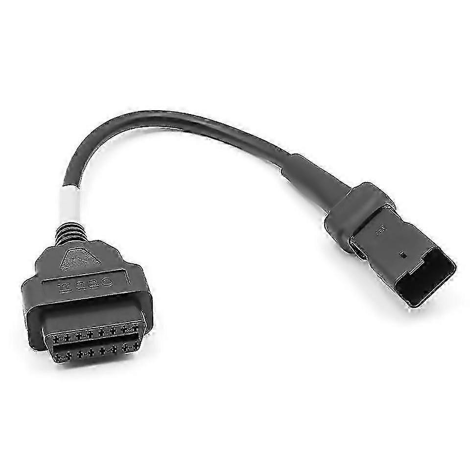 For Obd Motorcycle Cable Compatible For 4 Pin Plug To Obd2 16 Pin Adapter