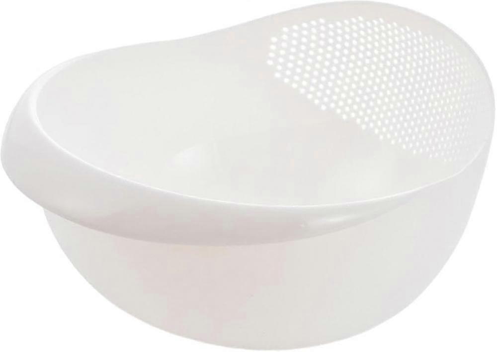 Plastic Vegetable Fruit Rice Wash Sieve Strainer Colander Basket Kitchen Tool