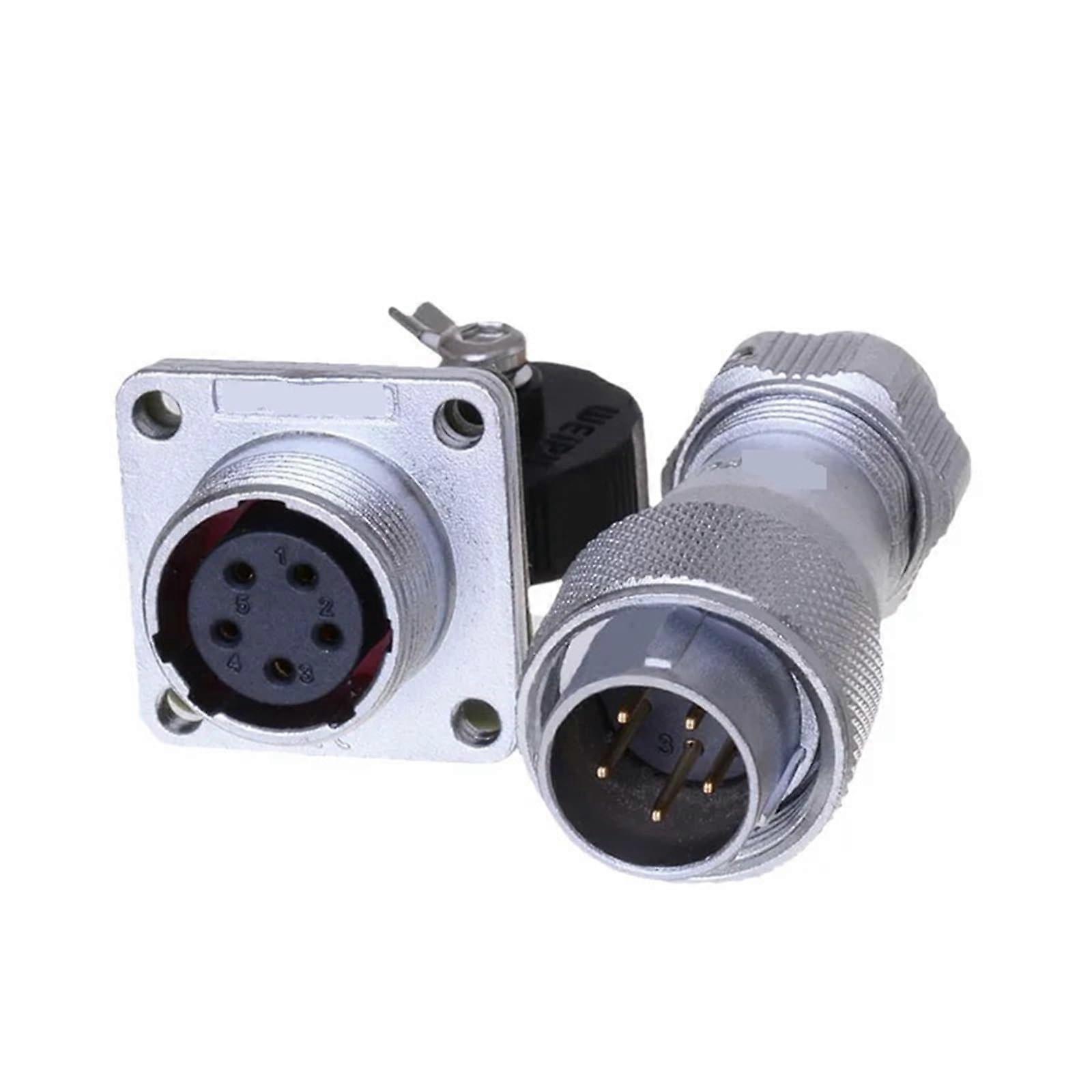 Waterproof Automotive Connector 5 Pin M16 Power Plug and Socket for Secure Vehicle Connection