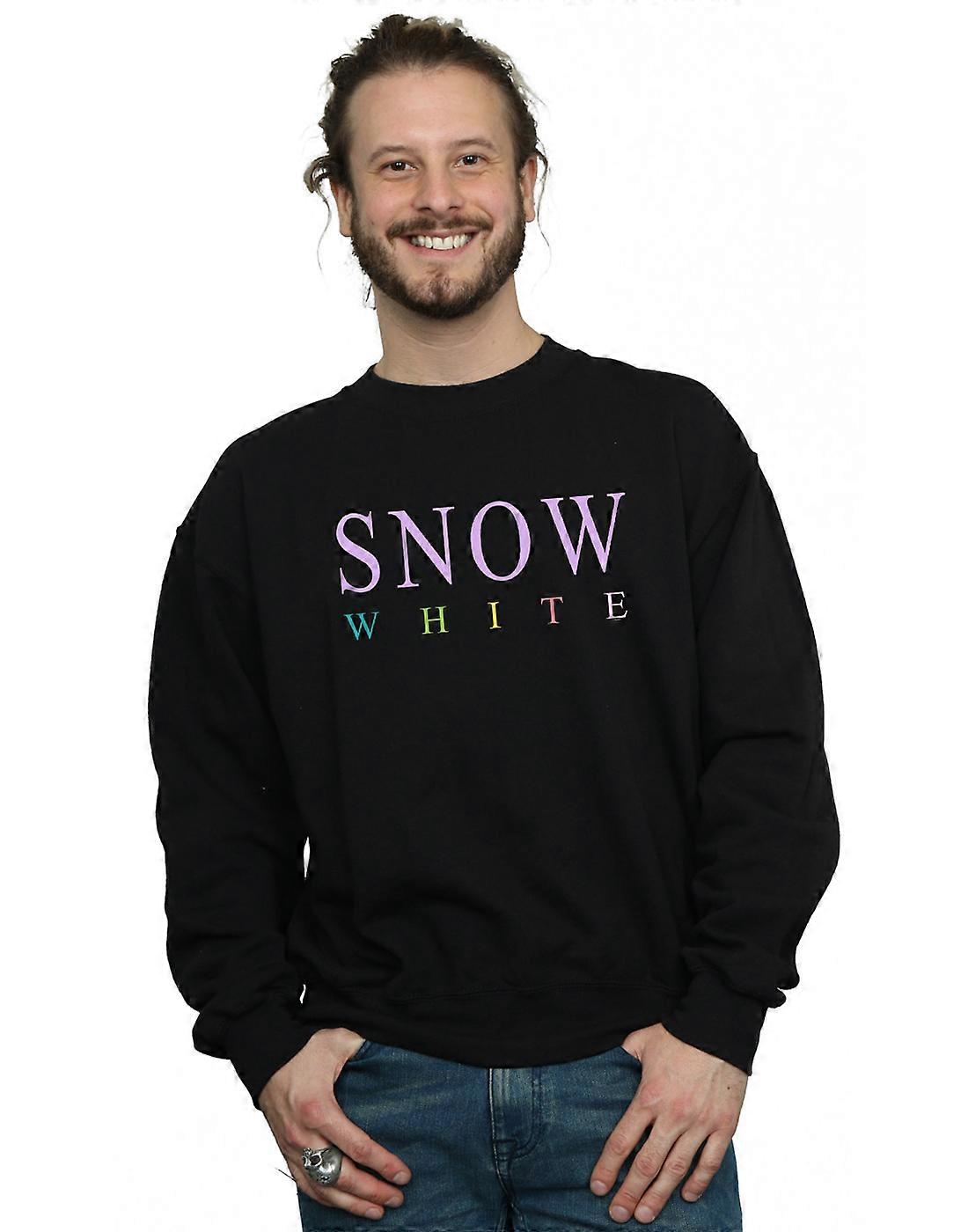 Disney princesa MASC moletom gráfico branco de neve