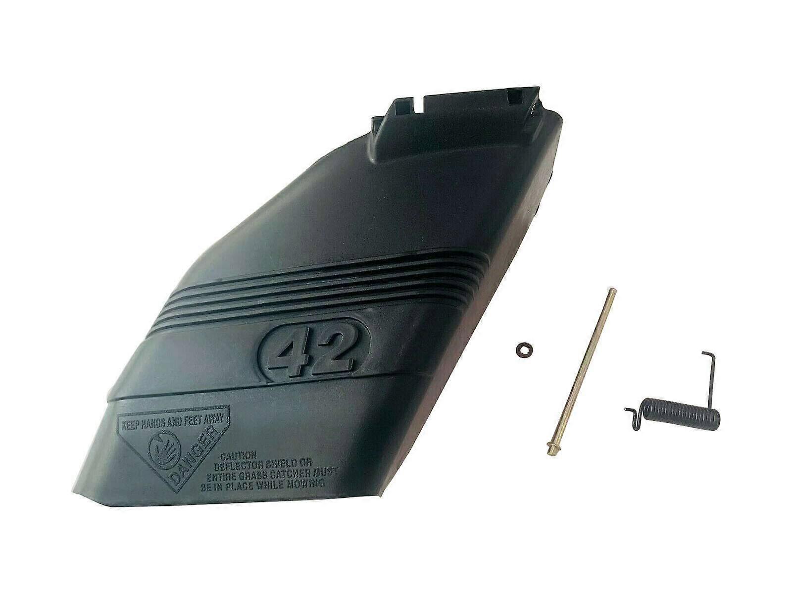 42 Inch Mower Deck Deflector Shield Replacement with Easy Mounting Hardware for Craftsman