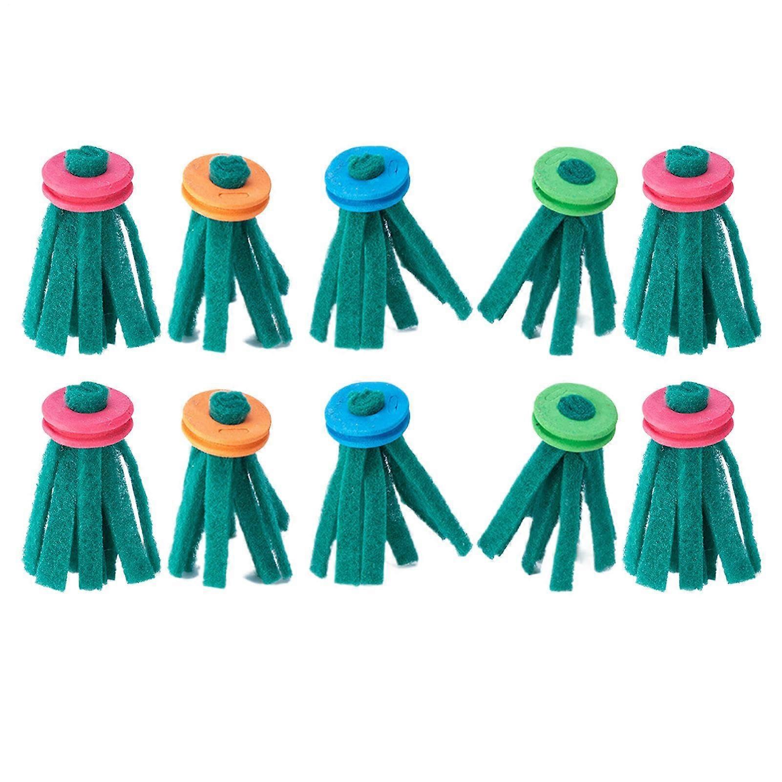 Fish Tank Spawning Mop with Floating Foam Ring, Reusable Aquarium Breeding Mop for Egg Laying