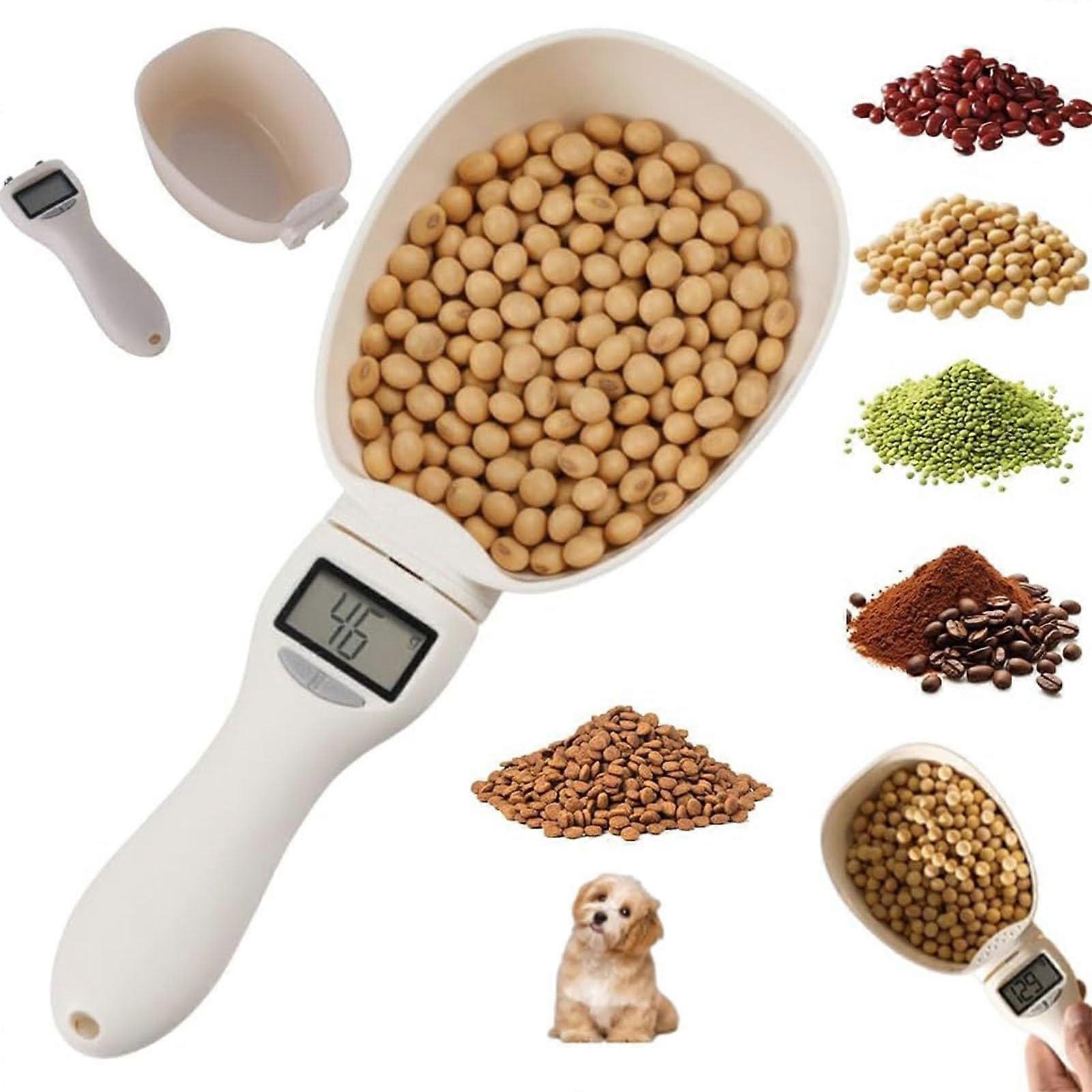 Digital Measuring Spoon Scale with LCD Display,  Precision Sensor for Baking, Cooking, Pet Food