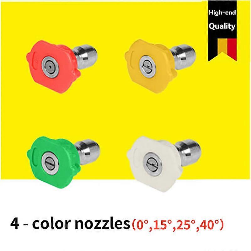 KARCHER Accessories - Plug - in Adapter, 1/4 Adapter, Adjustable Fan - shaped Nozzle, Five - position Universal Joint