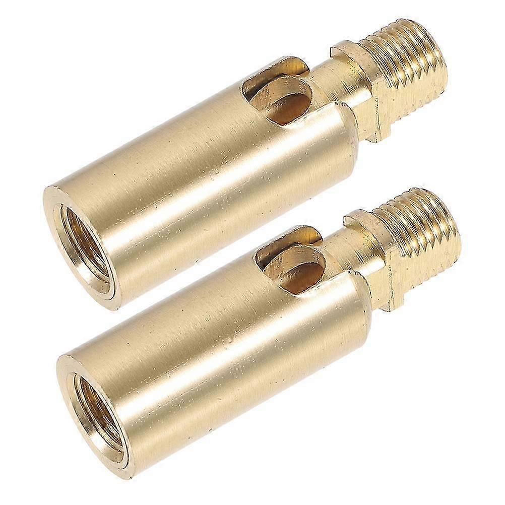 Golden Copper Wall Lamp Adapter for Sloped Ceiling 2Pcs Adjustable Light Fixture