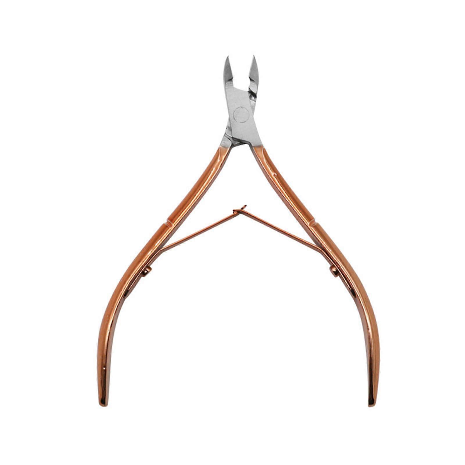 Stainless Steel Cuticle Nipper with Precise Eagle Beak Tip for Manicure and Pedicure