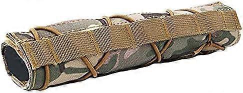 Airsoft Suppressor Cover Tactical Silencer Protector Heat Resistant Camouflage Nylon Quick Release