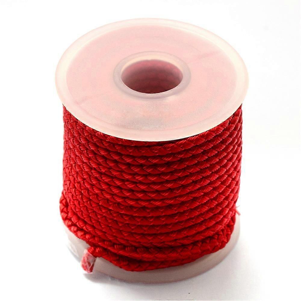 Nylon Thread Red 3mm 12.02~13.12 yards(11~12m)/roll