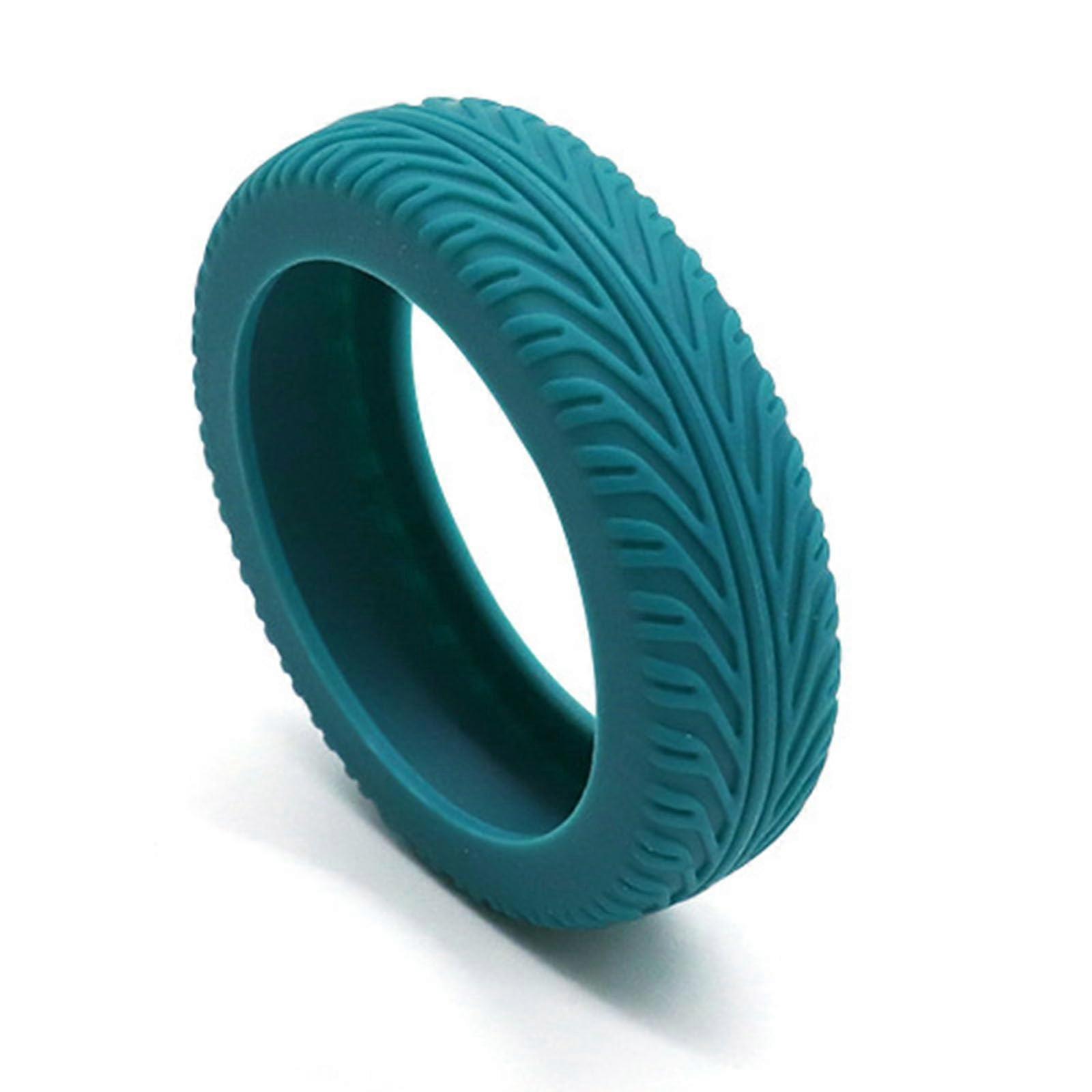 8pcs Quiet Silicone Luggage Wheels Replacement Suitcase Casters Noise Reduction Durable